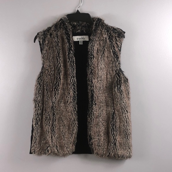 Sebby Jackets & Blazers - Sebby Faux fur vest